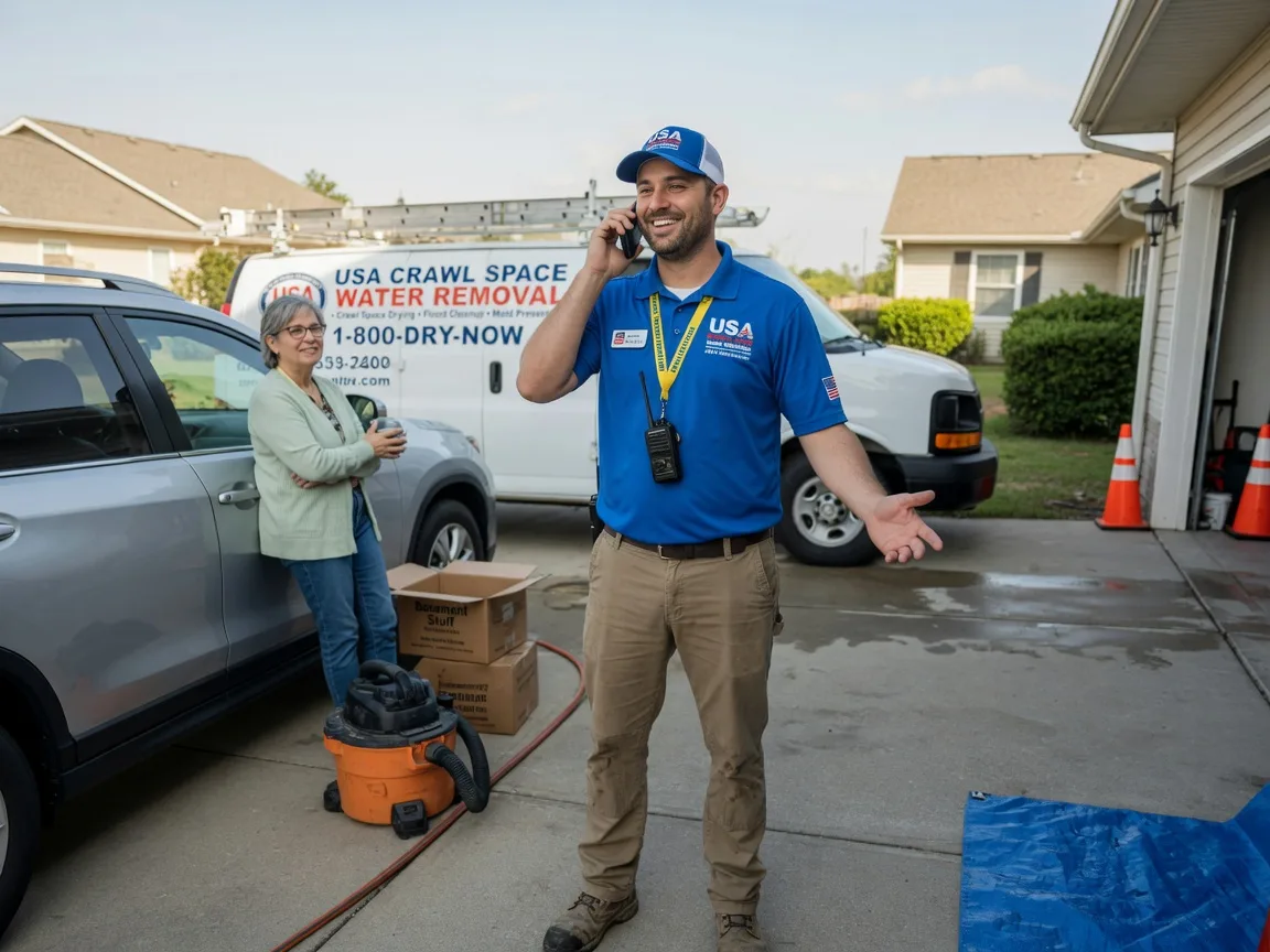 Crawl Space Water Removal Lindsborg, KS FAQs